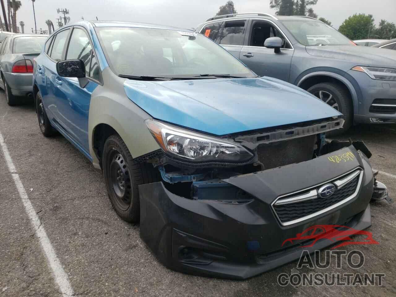 SUBARU IMPREZA 2018 - 4S3GTAA61J3747198