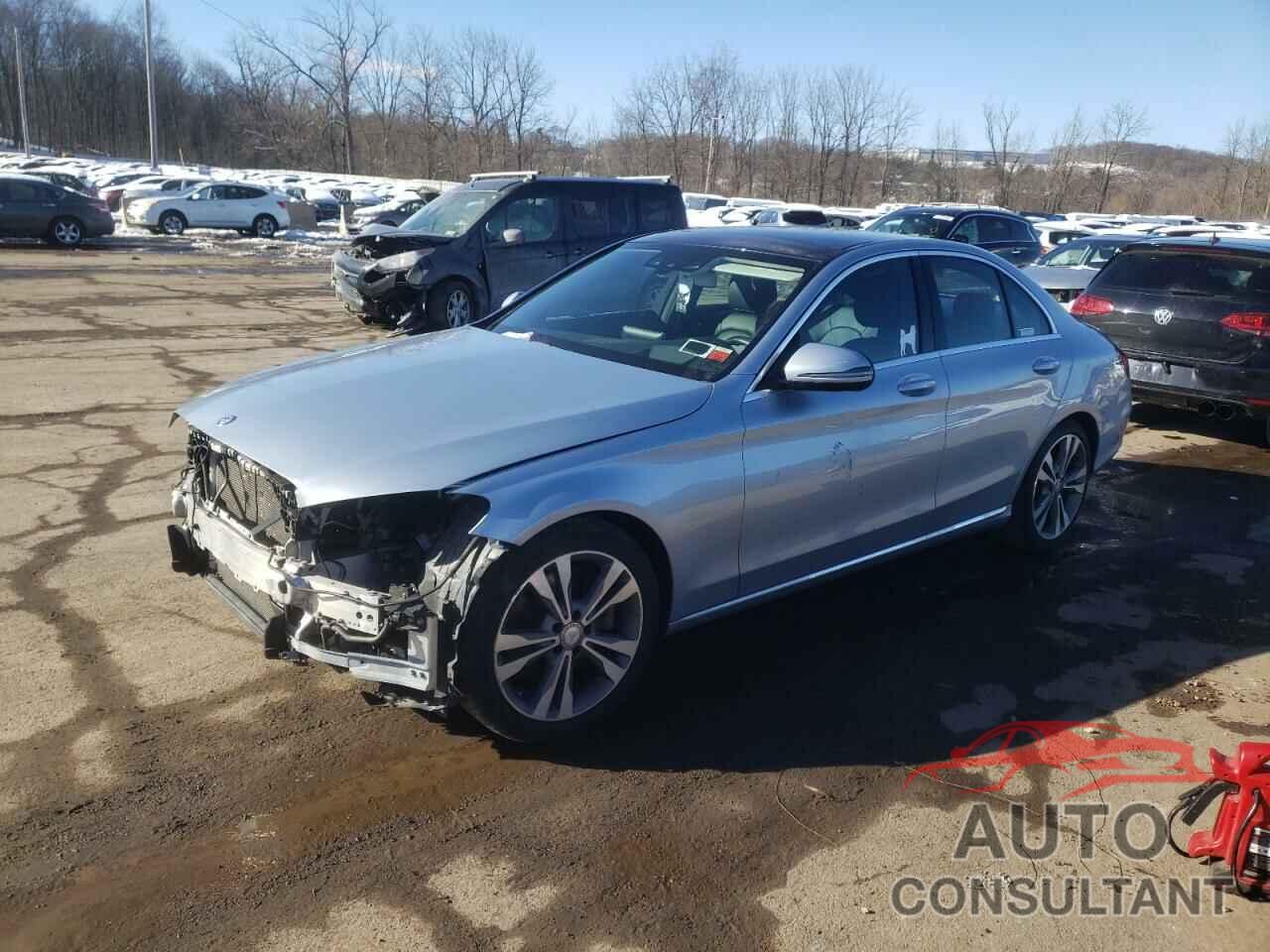 MERCEDES-BENZ C-CLASS 2017 - 55SWF4KB9HU180590