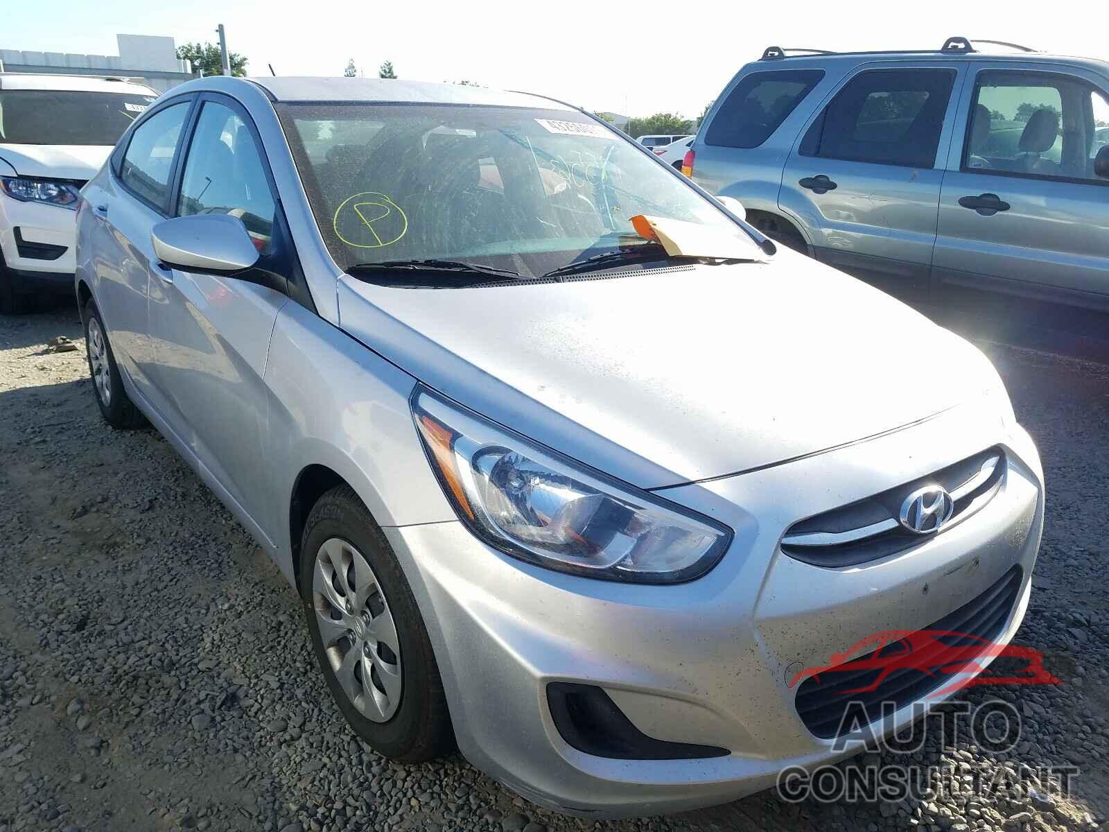 HYUNDAI ACCENT 2017 - KMHCT4AE8HU287657