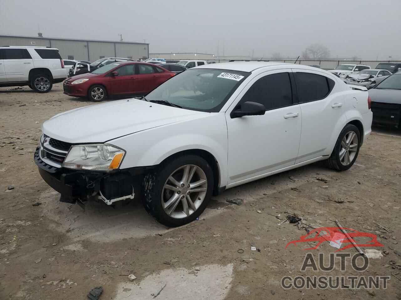 DODGE AVENGER 2012 - 1C3CDZAG6CN256026