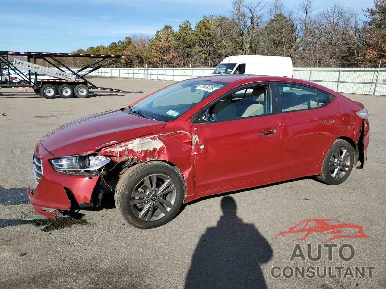 HYUNDAI ELANTRA 2017 - KMHD84LFXHU195185