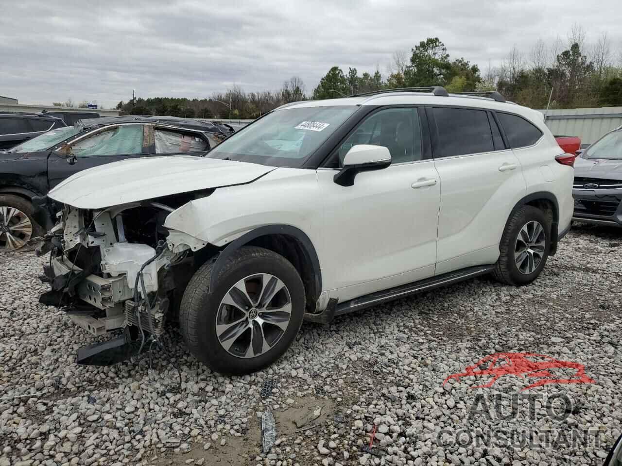 TOYOTA HIGHLANDER 2020 - 5TDGZRAH5LS503215