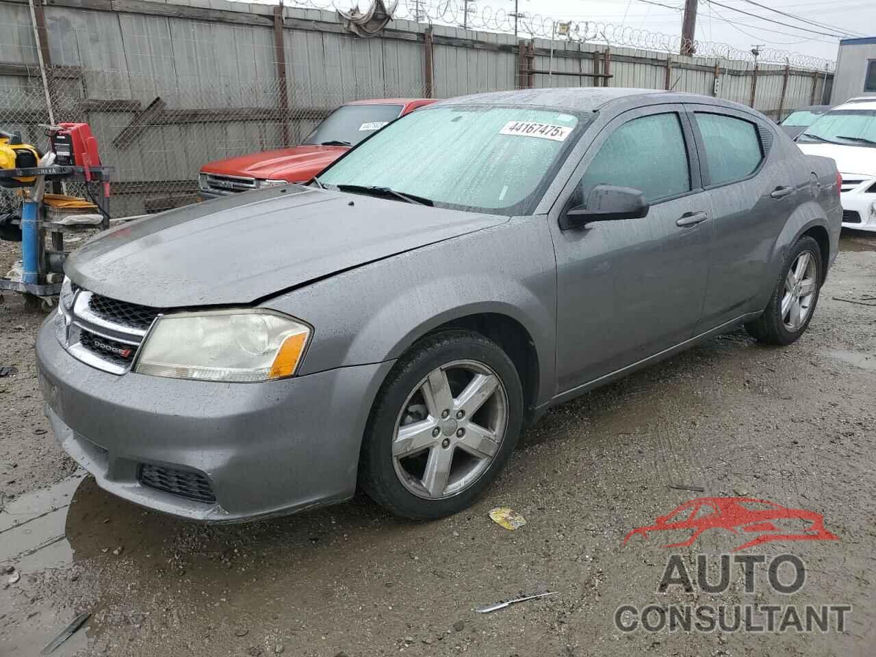 DODGE AVENGER 2013 - 1C3CDZAB9DN664798