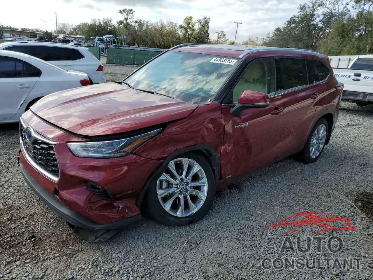 TOYOTA HIGHLANDER 2021 - 5TDXBRCH1MS019691