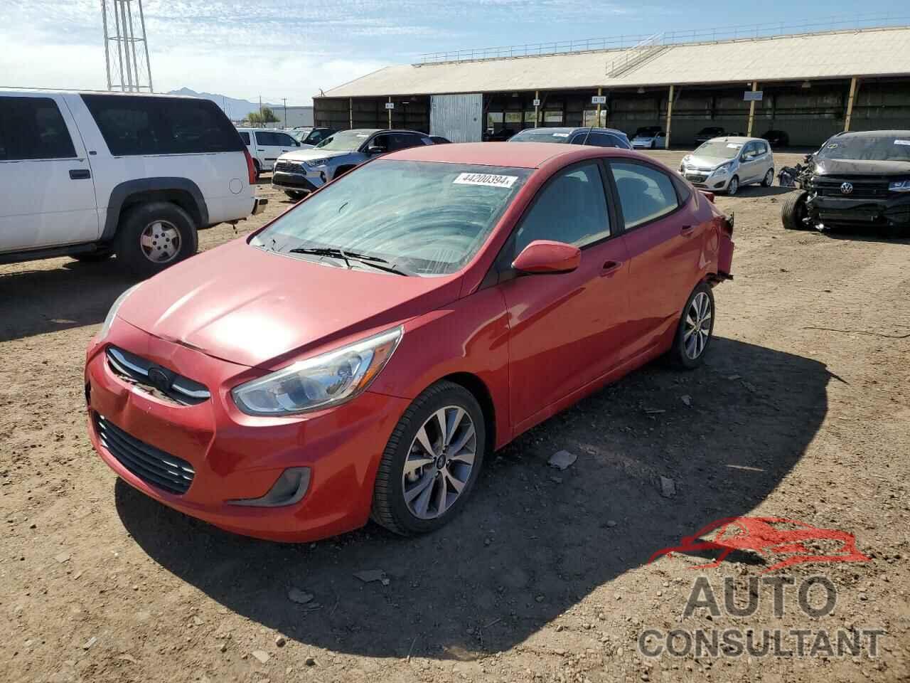 HYUNDAI ACCENT 2017 - KMHCT4AE1HU276676