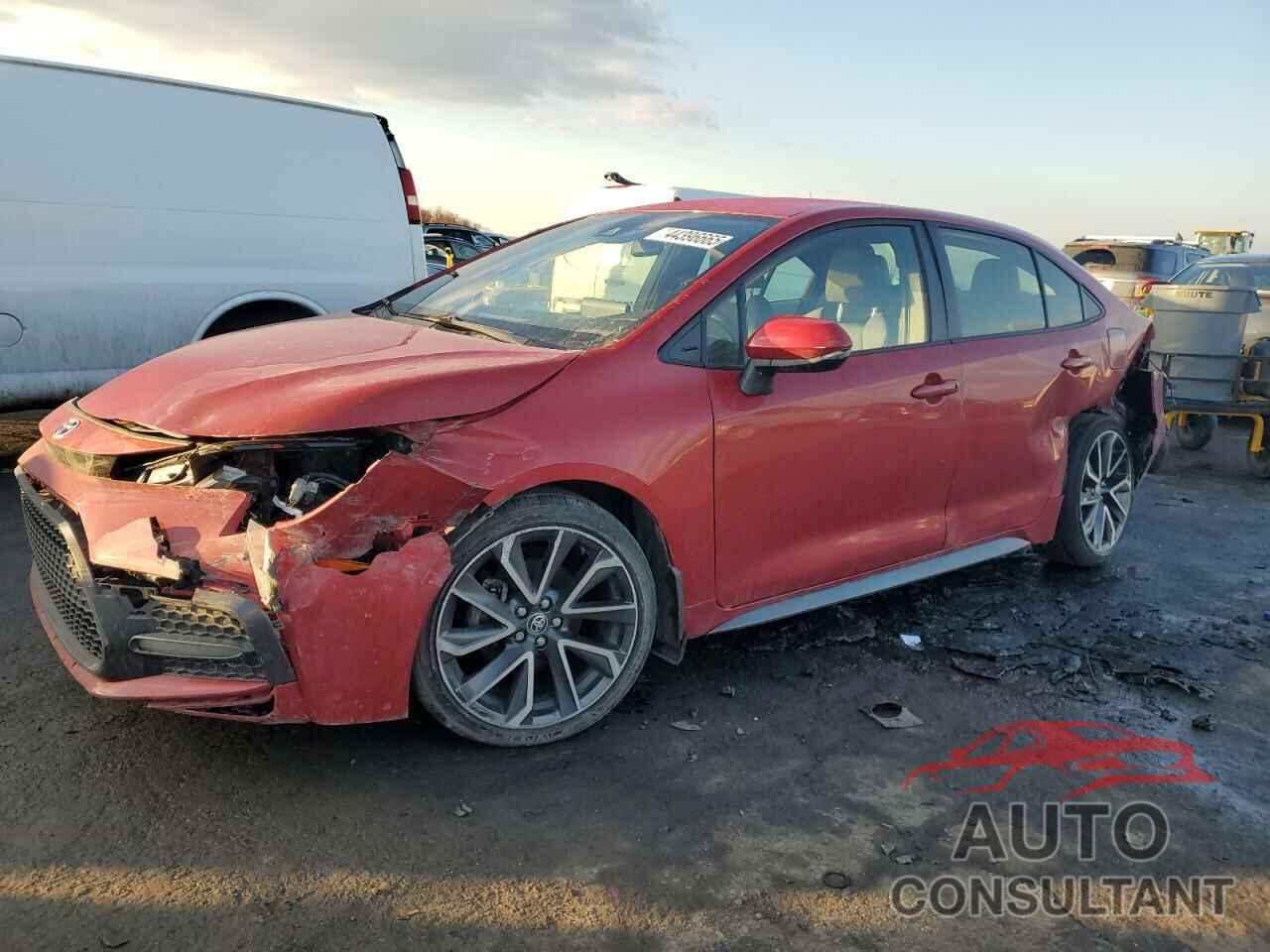 TOYOTA COROLLA 2021 - JTDS4MCE9MJ075999