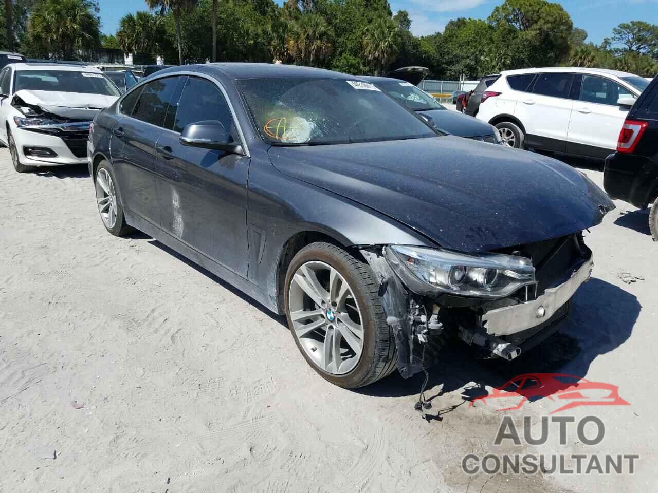 BMW 4 SERIES 2017 - WBA4F7C59HG438581