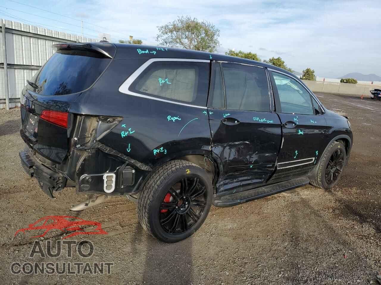 HONDA PILOT 2016 - 5FNYF5H47GB016830