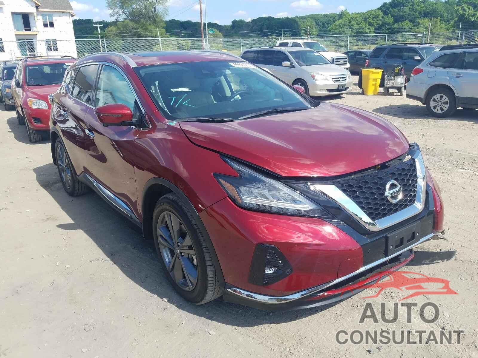 NISSAN MURANO 2021 - 5N1AZ2DS2MC122537