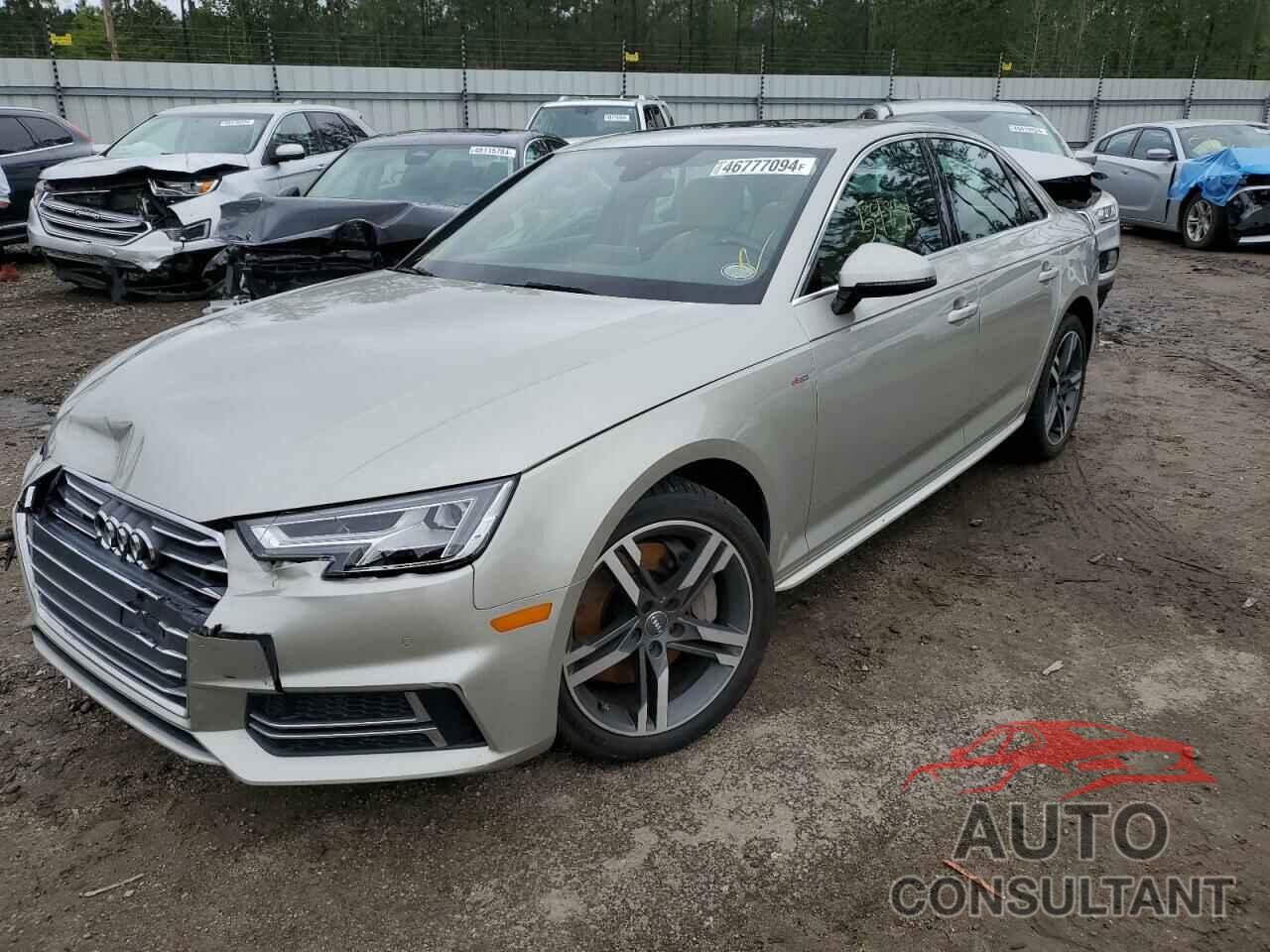 AUDI A4 2017 - WAUENAF42HN016848