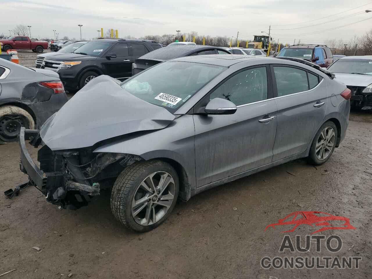HYUNDAI ELANTRA 2017 - KMHD84LF4HU355562