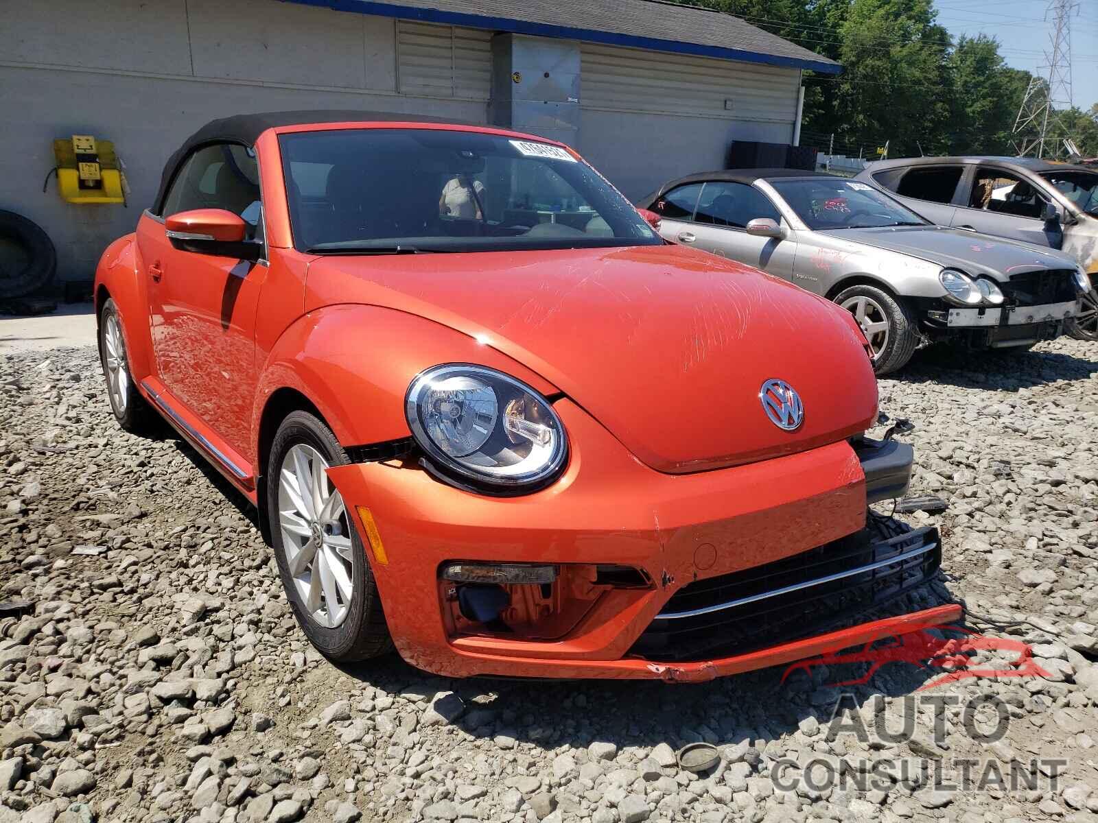 VOLKSWAGEN BEETLE 2017 - 3VW517AT2HM811468