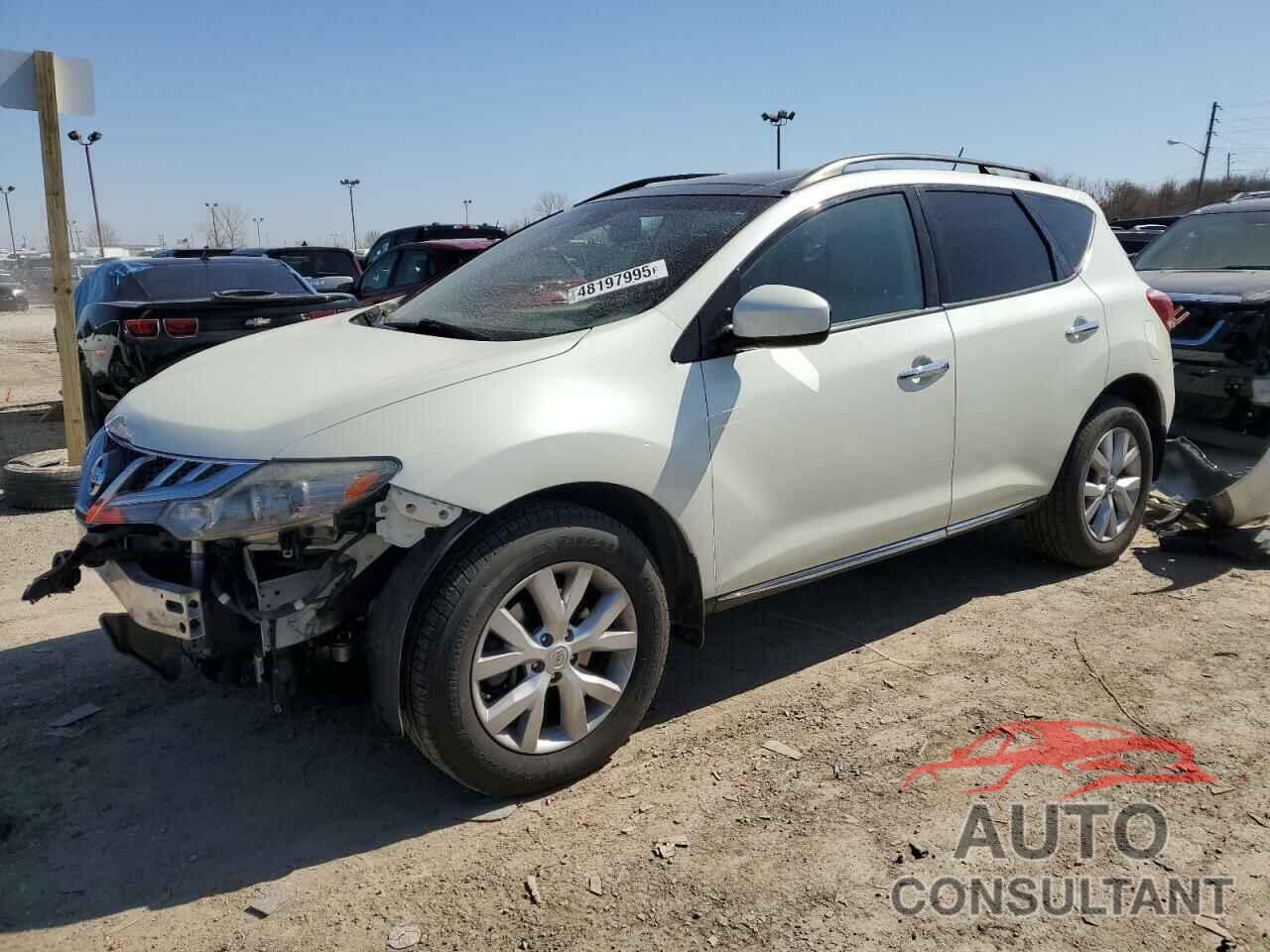 NISSAN MURANO 2011 - JN8AZ1MW0BW171527