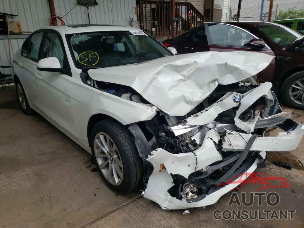 BMW 3 SERIES 2017 - WBA8E5G30HNU44685