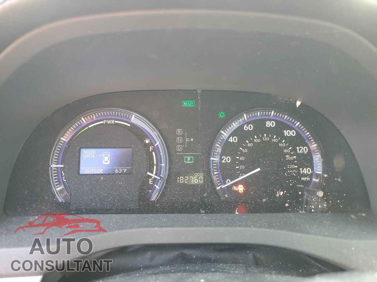 LEXUS HS 2010 - JTHBB1BA8A2010455