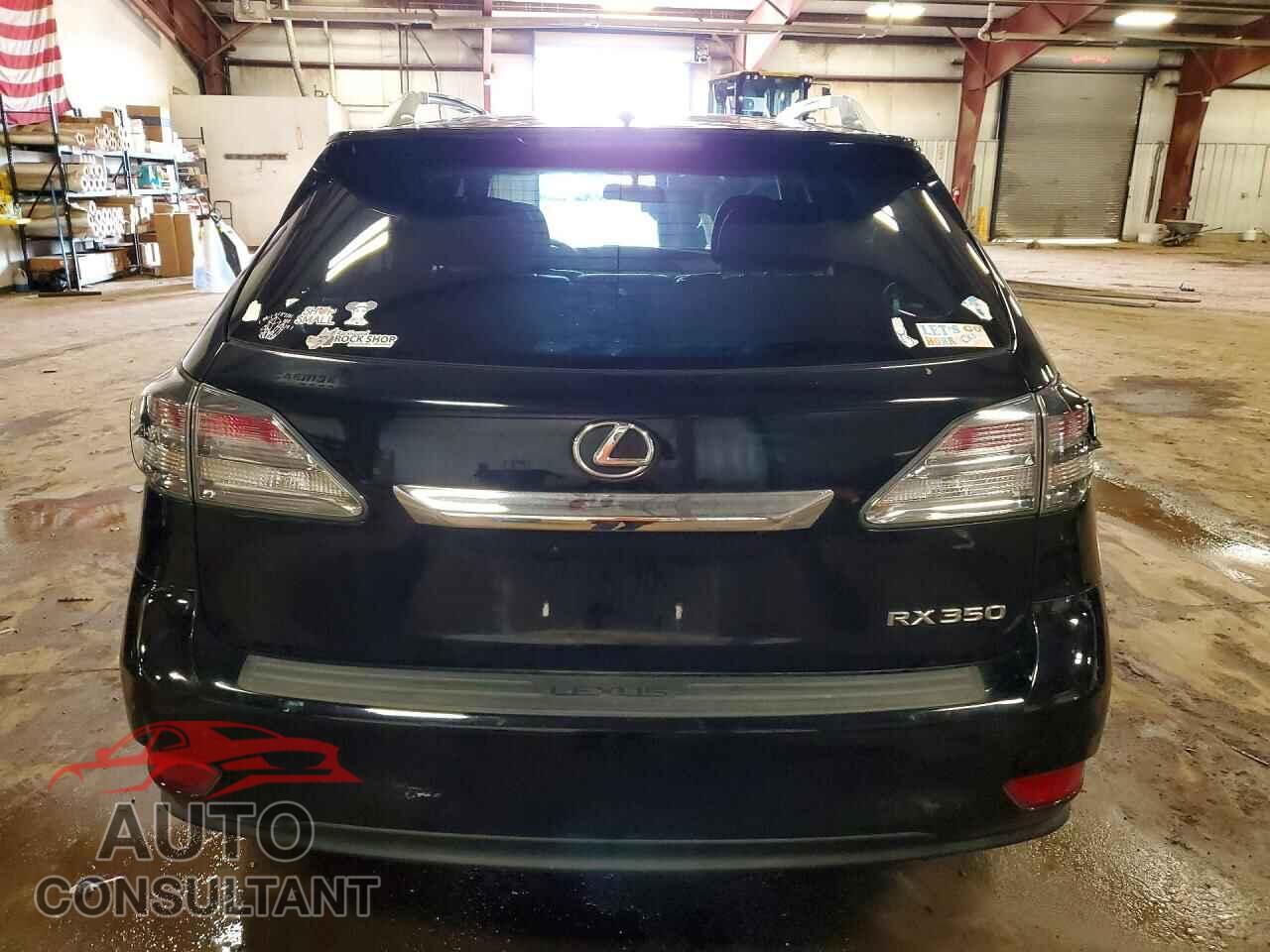 LEXUS RX350 2011 - 2T2BK1BA7BC104018