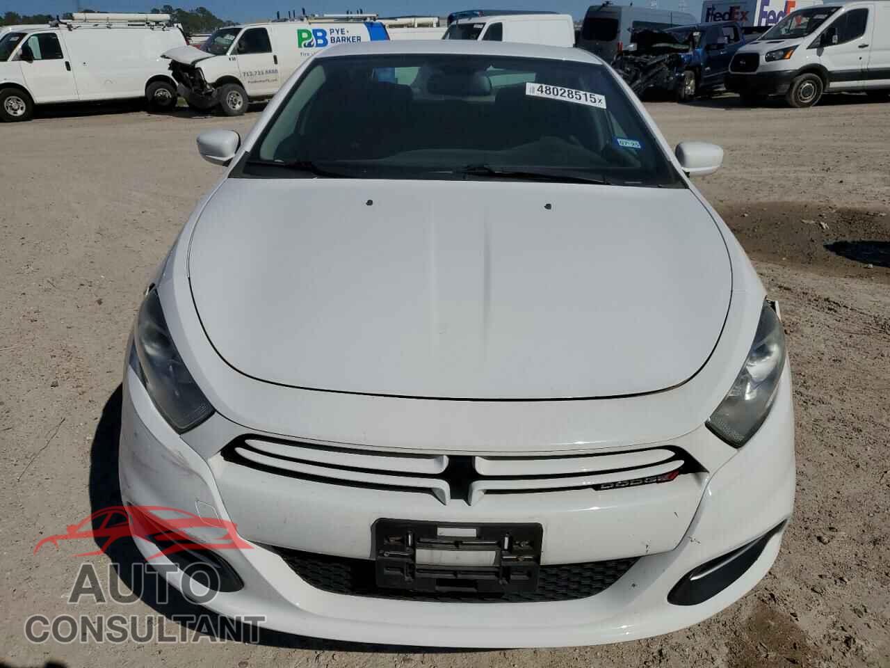 DODGE DART 2015 - 1C3CDFAAXFD402710
