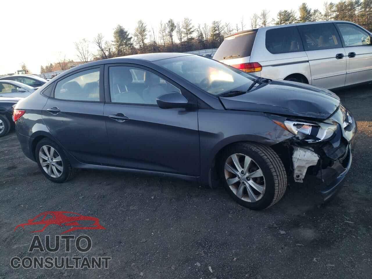 HYUNDAI ACCENT 2013 - KMHCU4AE0DU340732
