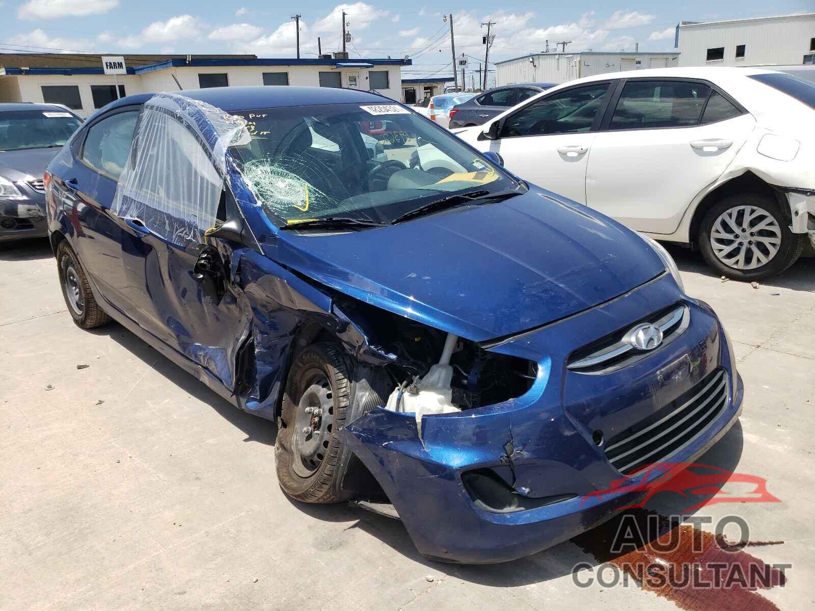 HYUNDAI ACCENT 2017 - KMHCT4AE6HU278696