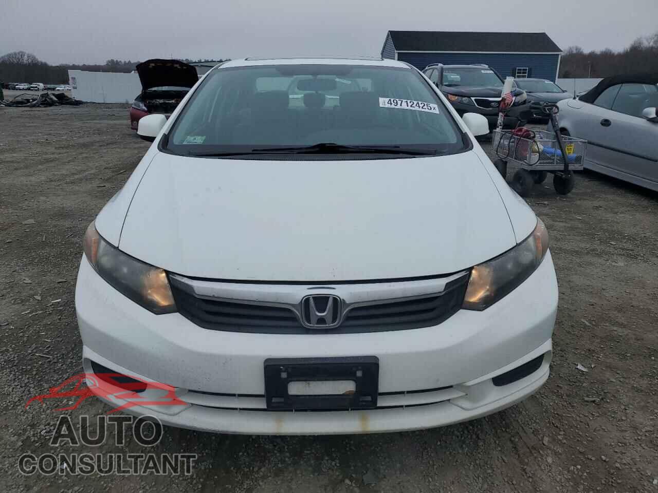 HONDA CIVIC 2012 - 19XFB2F90CE337818