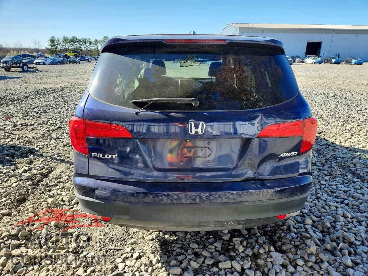 HONDA PILOT 2016 - 5FNYF6H51GB093062