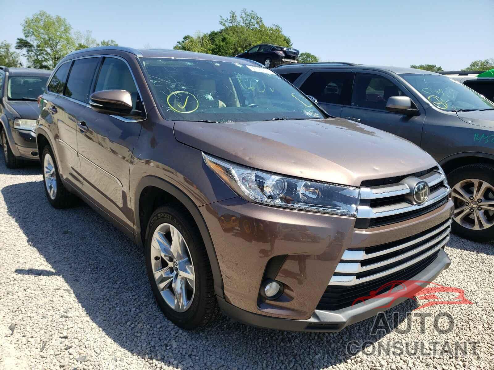 TOYOTA HIGHLANDER 2017 - 5TDYZRFH1HS220766