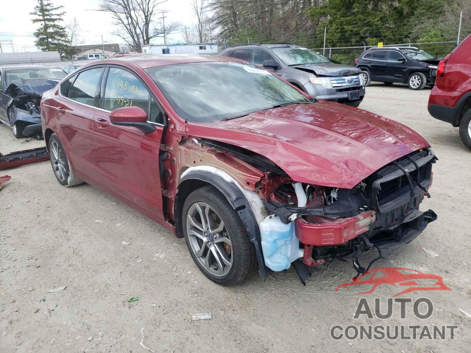 FORD FUSION 2017 - 3FA6P0H92HR272138