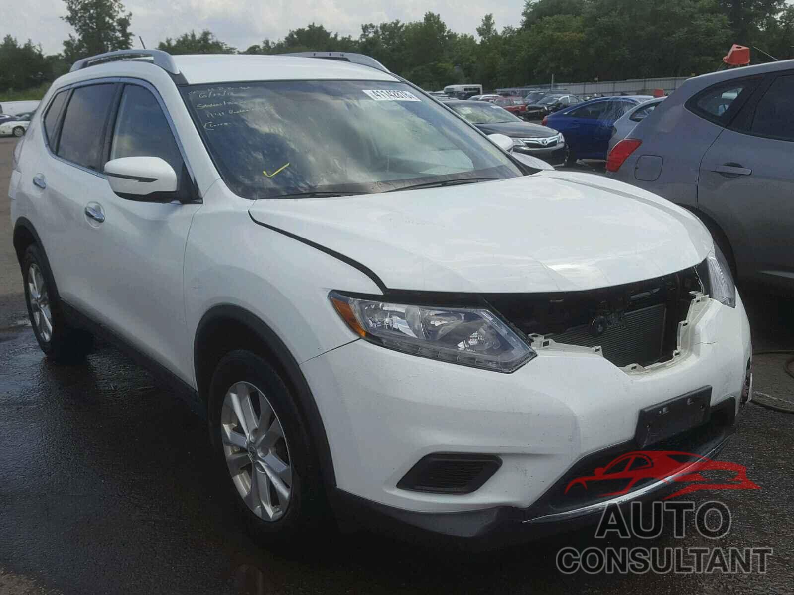 NISSAN ROGUE S 2016 - KNMAT2MVXGP655183