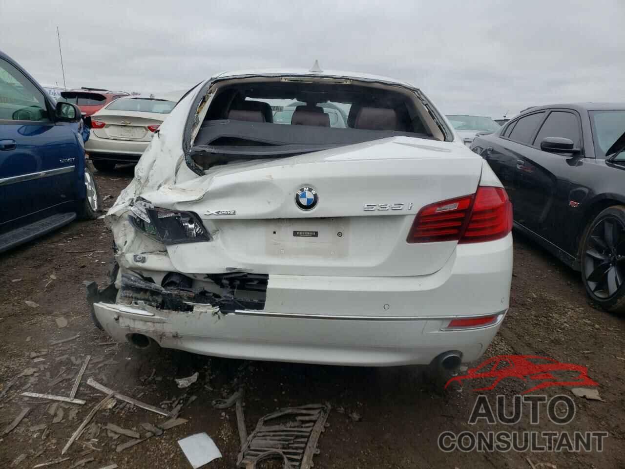 BMW 5 SERIES 2016 - WBA5B3C59GG253308