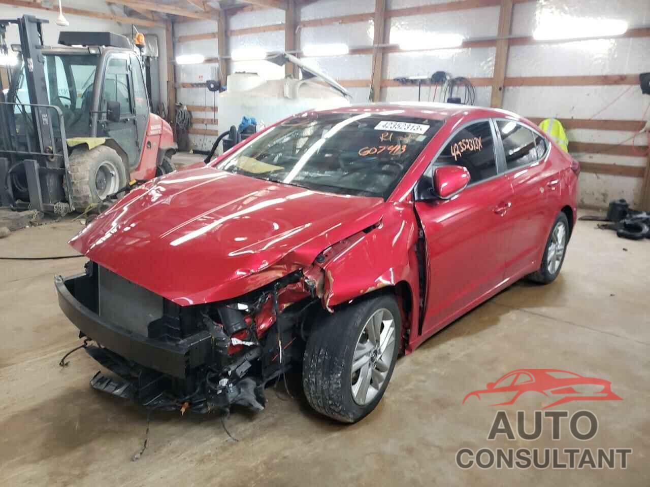 HYUNDAI ELANTRA 2020 - 5NPD84LF0LH607413