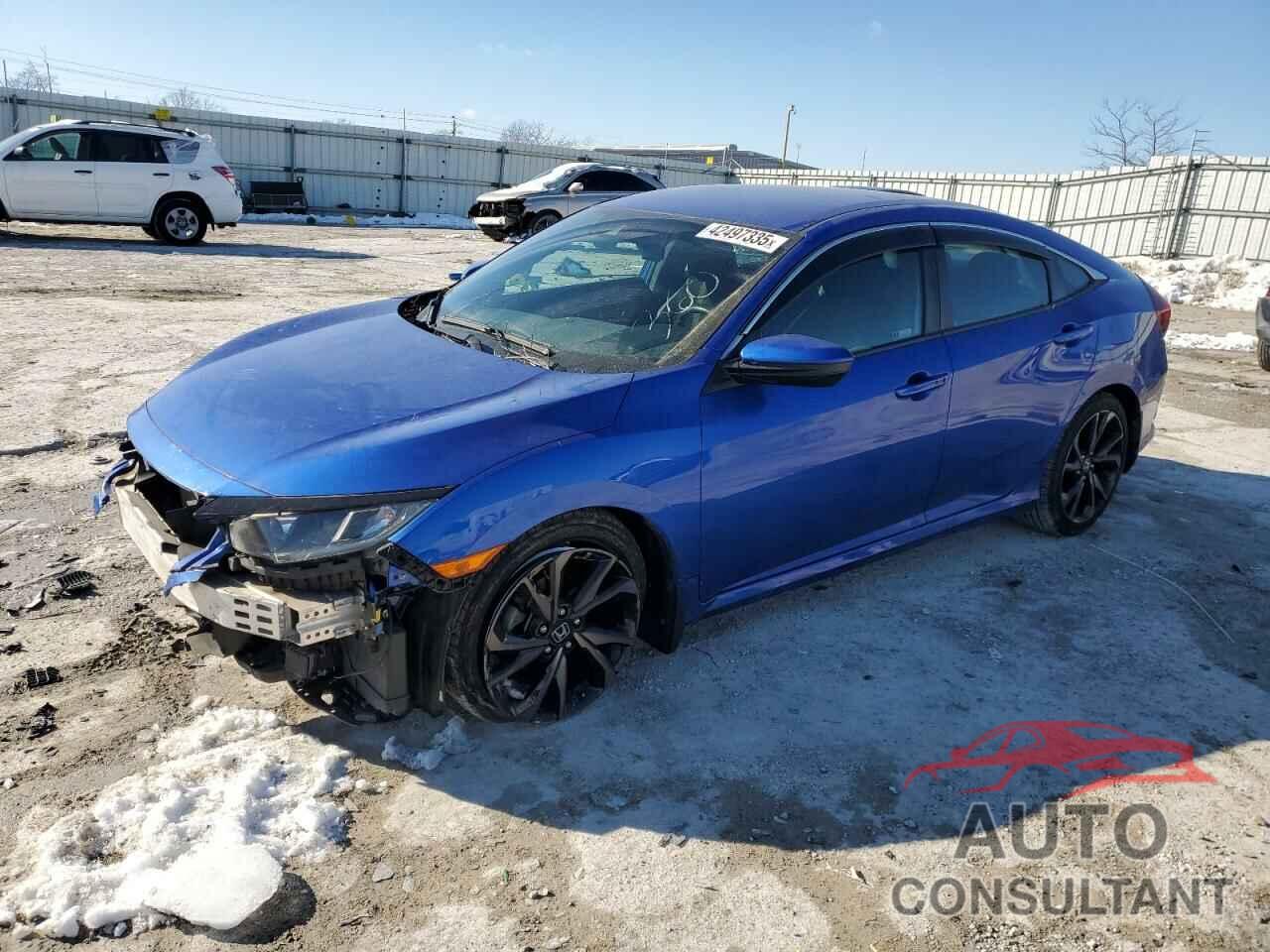 HONDA CIVIC 2019 - 19XFC2F84KE018814