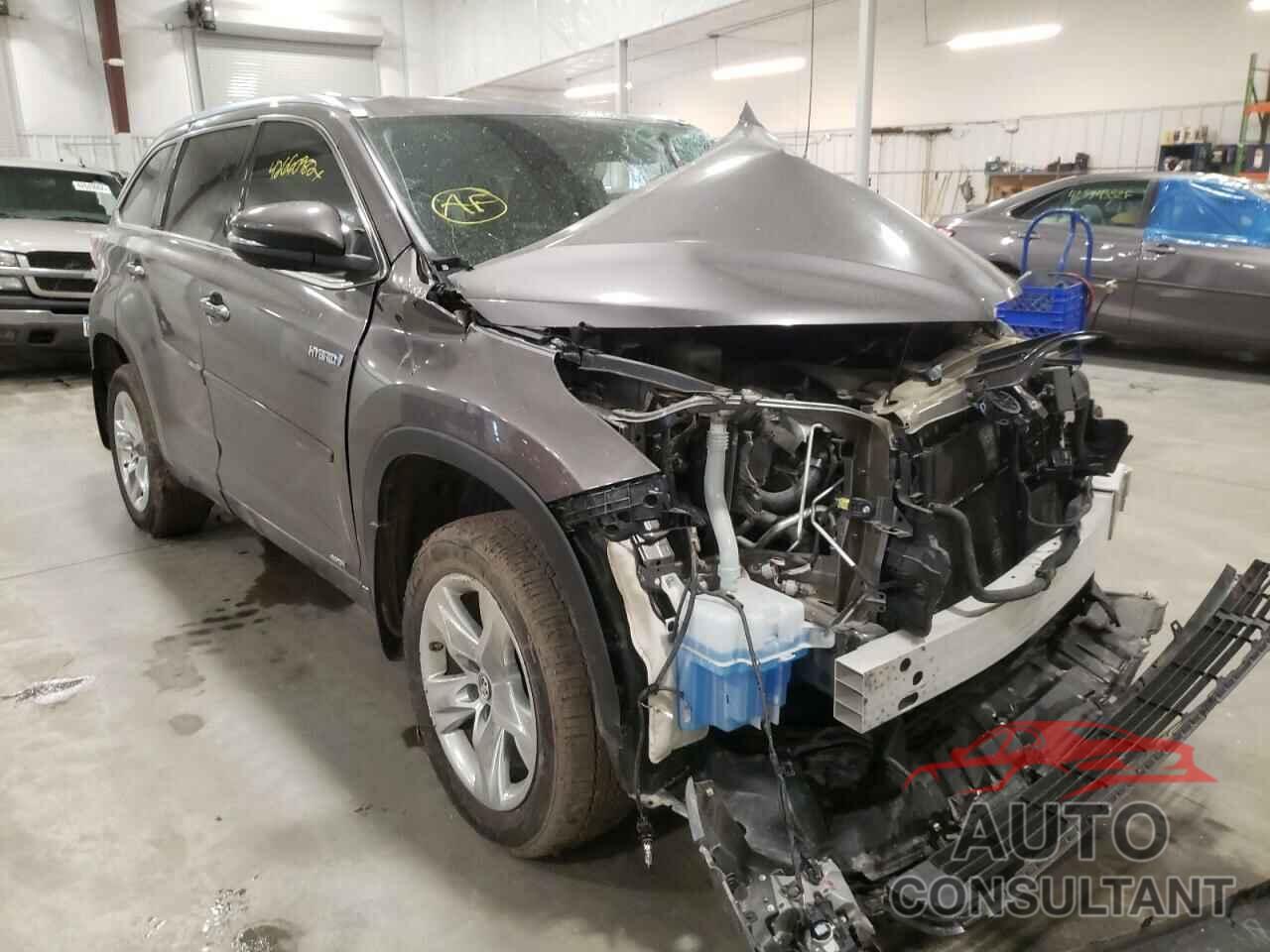 TOYOTA HIGHLANDER 2016 - 5TDDCRFH6GS019539