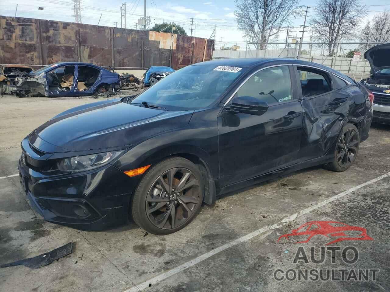 HONDA CIVIC 2019 - 2HGFC2F86KH590179