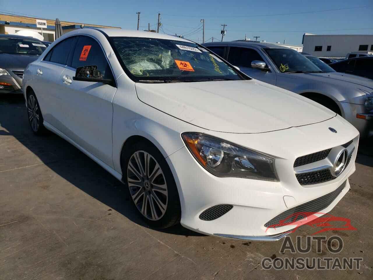 MERCEDES-BENZ CLA-CLASS 2018 - WDDSJ4EB6JN676759