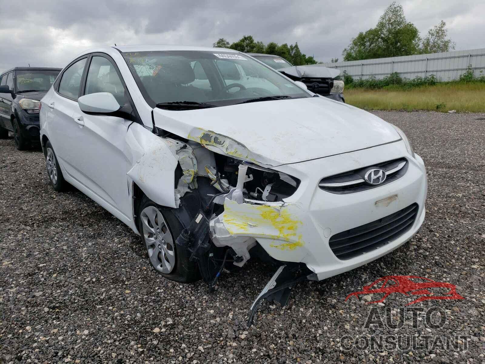 HYUNDAI ACCENT 2017 - KMHCT4AE5HU169405