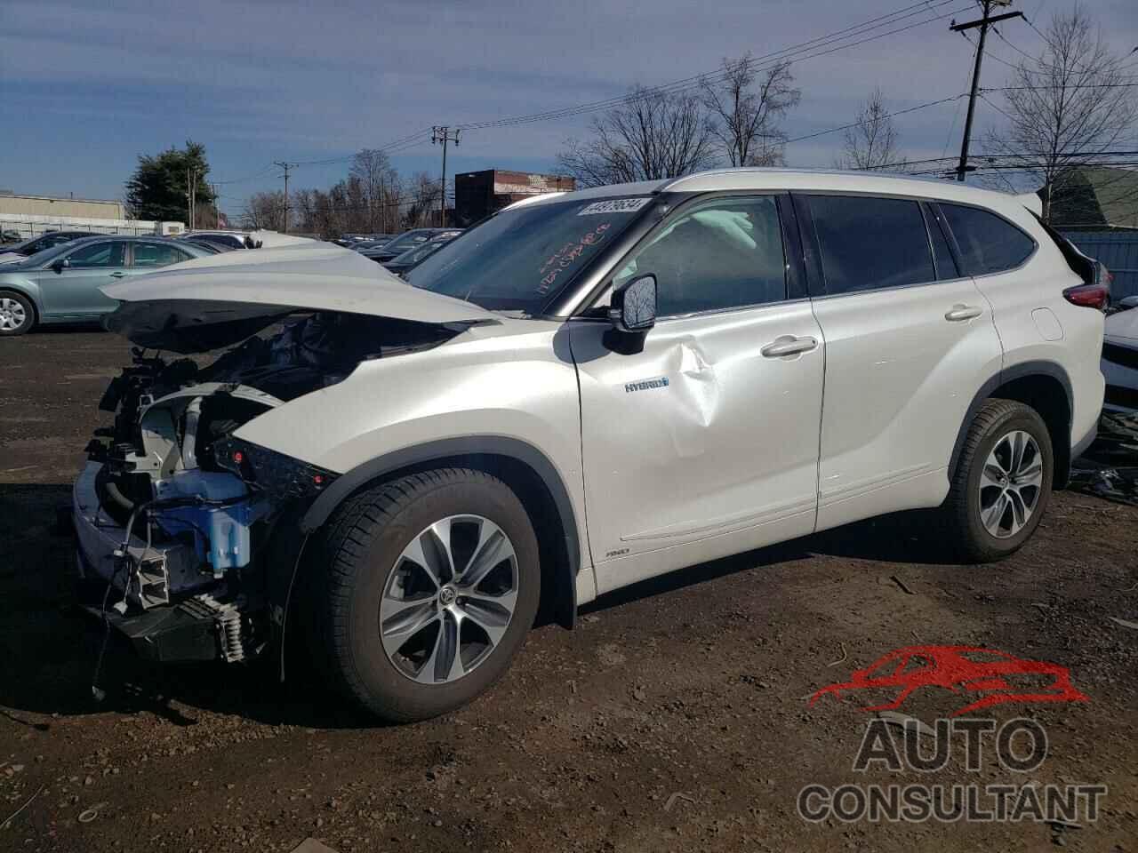 TOYOTA HIGHLANDER 2021 - 5TDGBRCH2MS520475