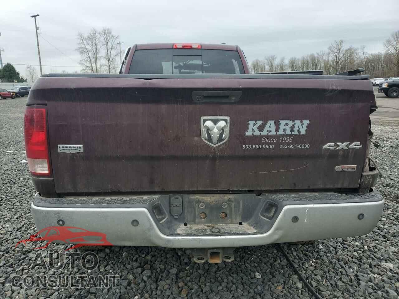 DODGE RAM 2500 2012 - 3C6UD5KL7CG177680