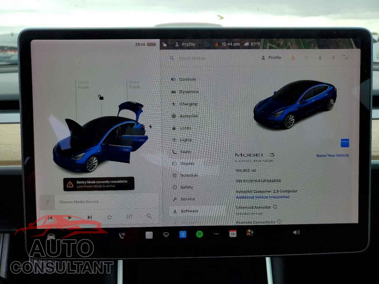 TESLA MODEL 3 2018 - 5YJ3E1EA5JF042639