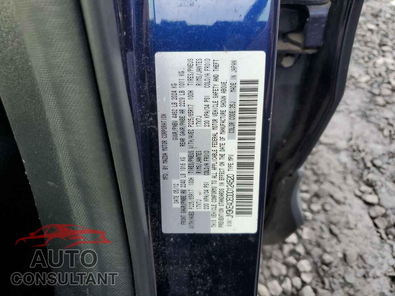 MAZDA CX-5 2013 - JM3KE4CE0D0124520