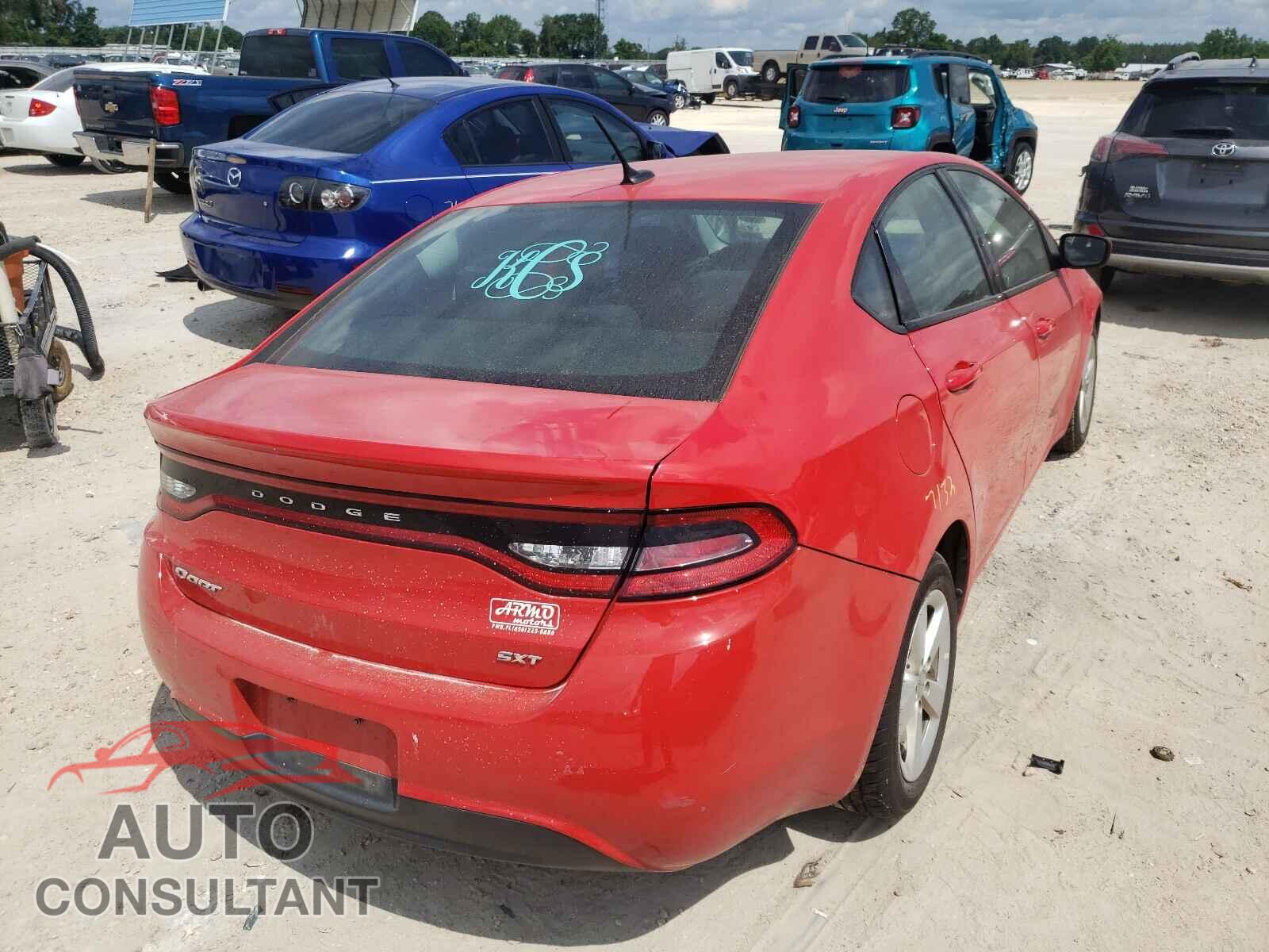 DODGE DART 2016 - 1C3CDFBB6GD766437