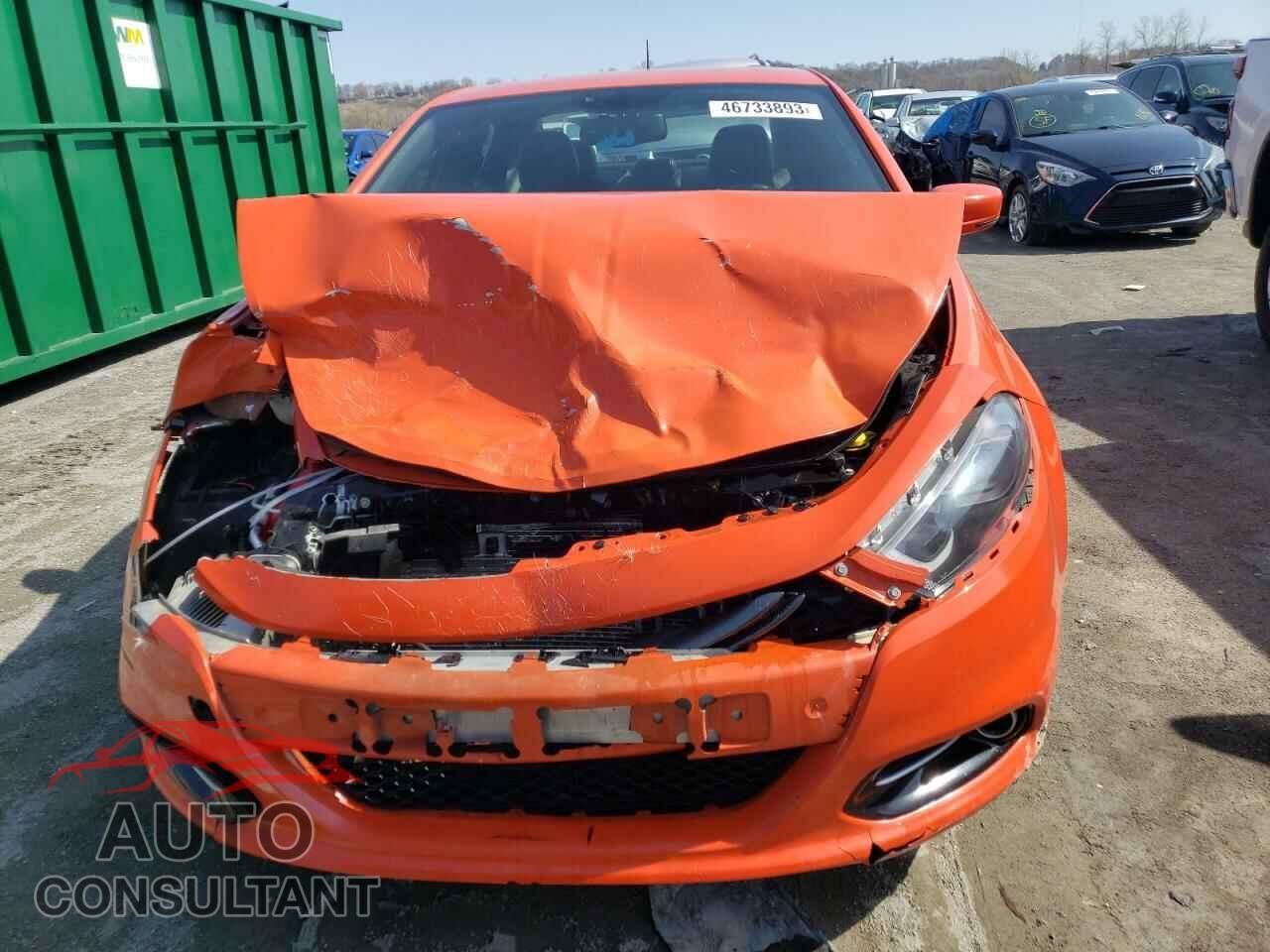 DODGE DART 2015 - 1C3CDFEB5FD286920