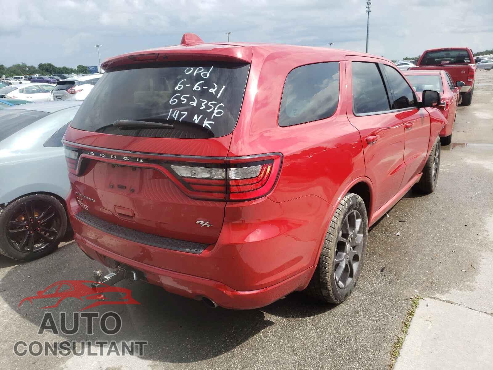 DODGE DURANGO 2017 - 1C4SDJCT9HC796072