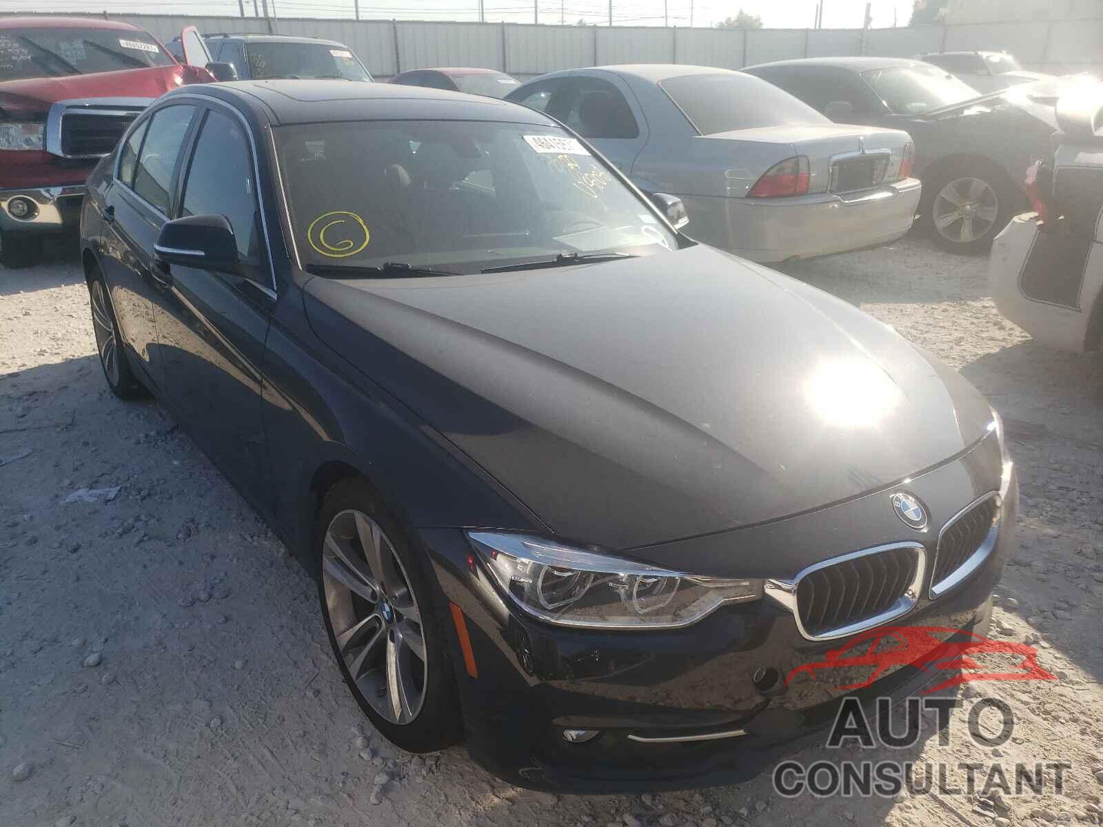 BMW 3 SERIES 2018 - WBA8B9G55JNU58038