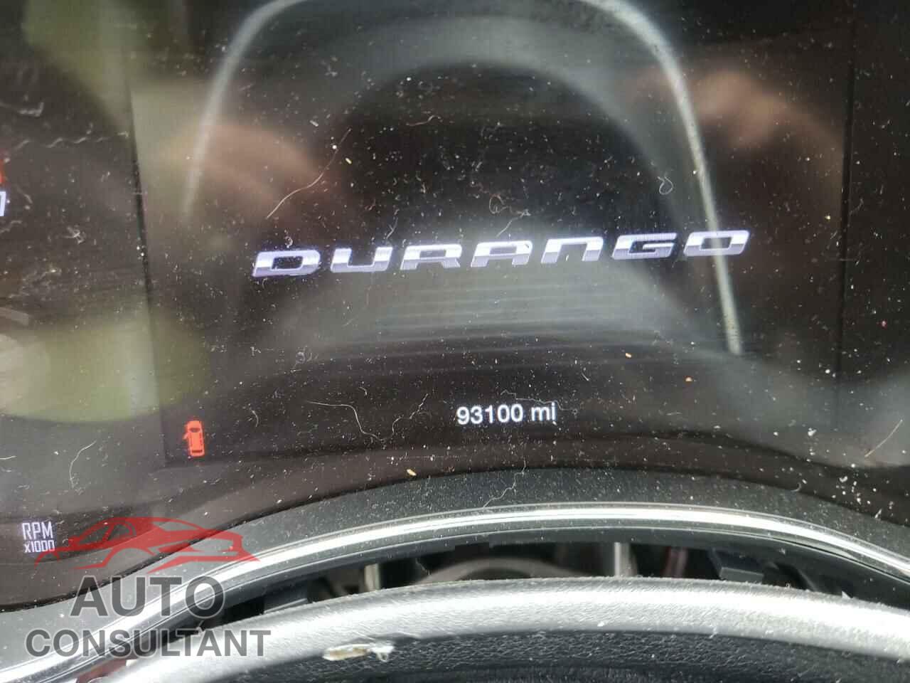 DODGE DURANGO 2017 - 1C4RDJAG9HC833741