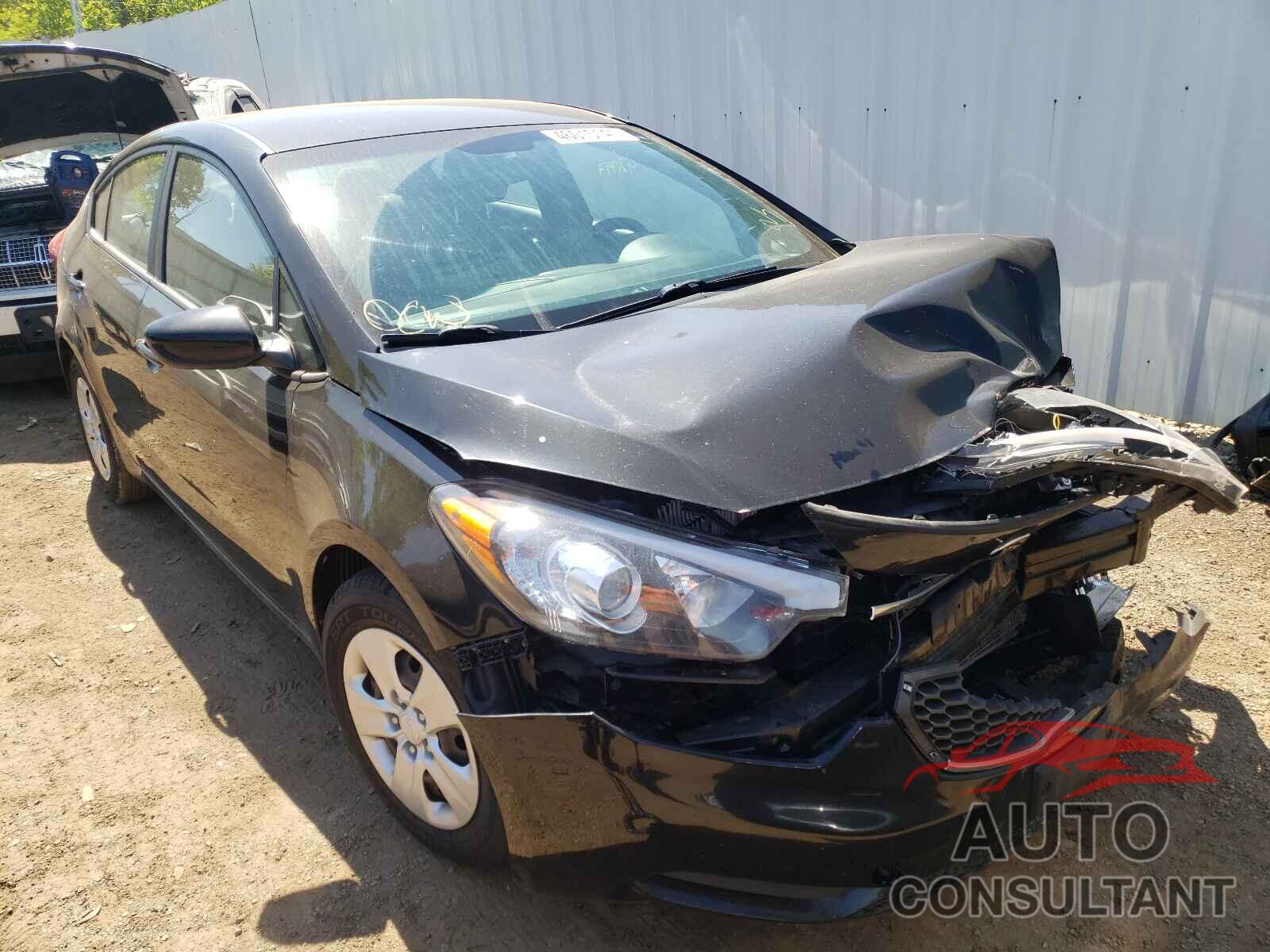 KIA FORTE 2016 - KNAFK4A69G5575397