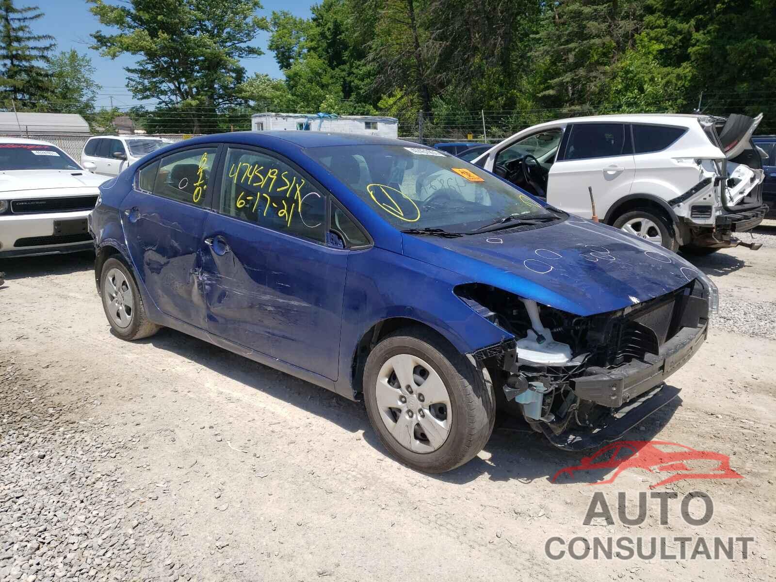 KIA FORTE 2017 - 3KPFK4A70HE121363