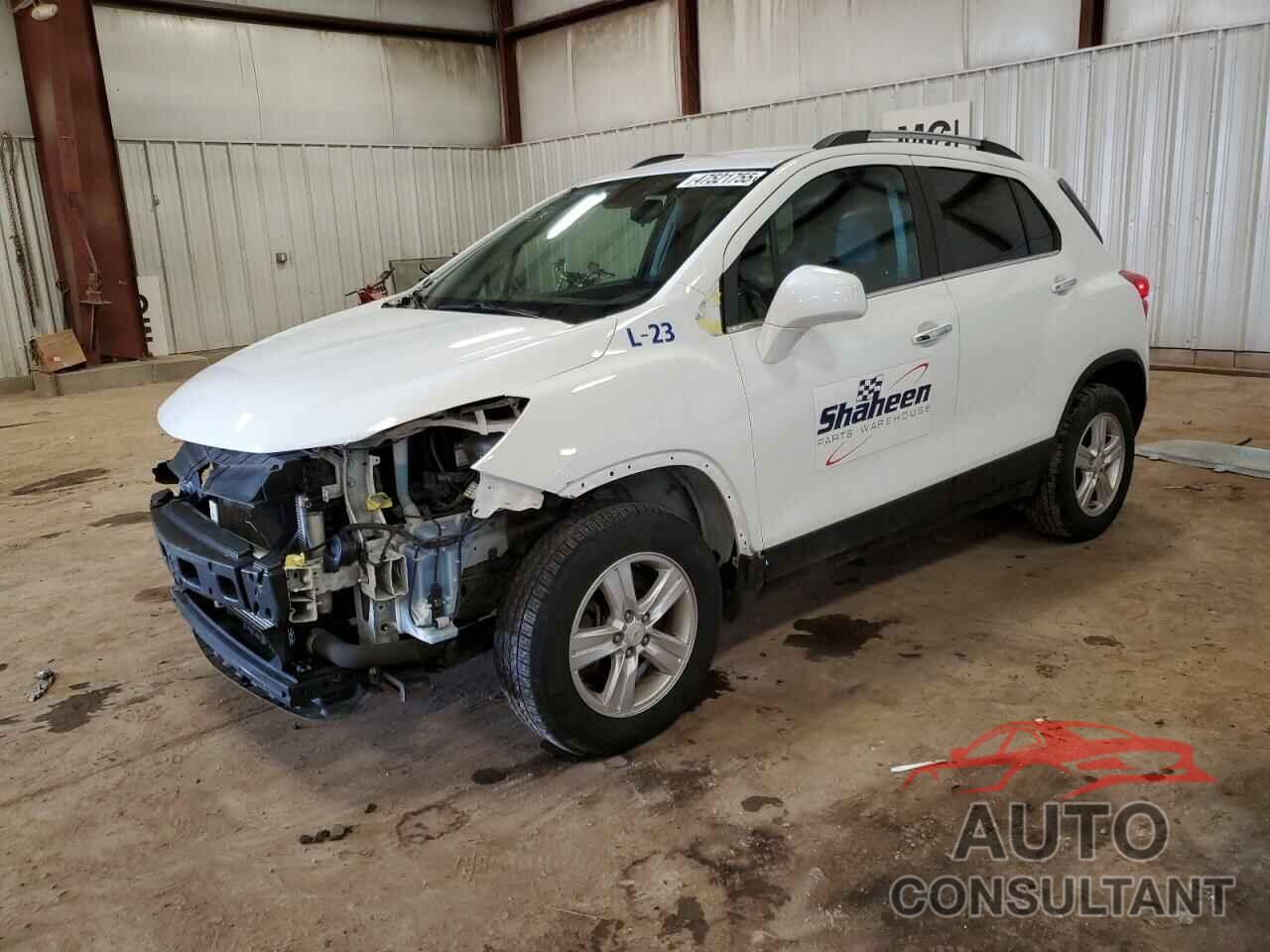 CHEVROLET TRAX 2017 - KL7CJPSB0HB134859