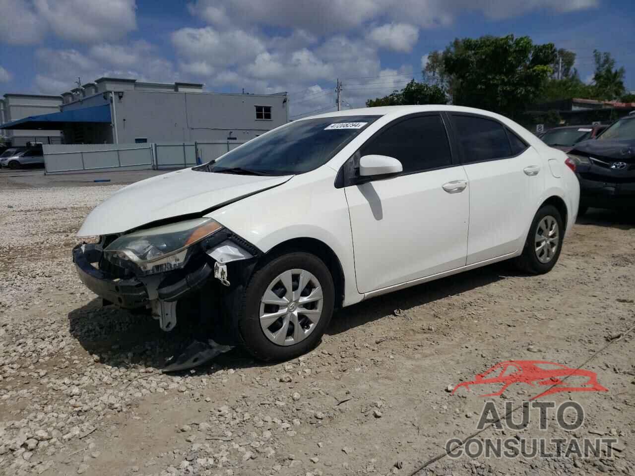 TOYOTA COROLLA 2016 - 2T1BURHE7GC492754