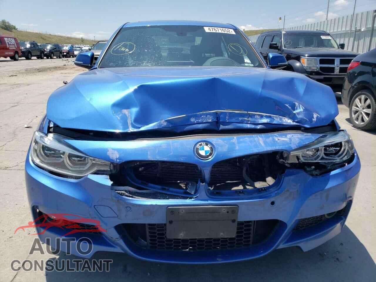 BMW 3 SERIES 2016 - WBA8E3G54GNU03612