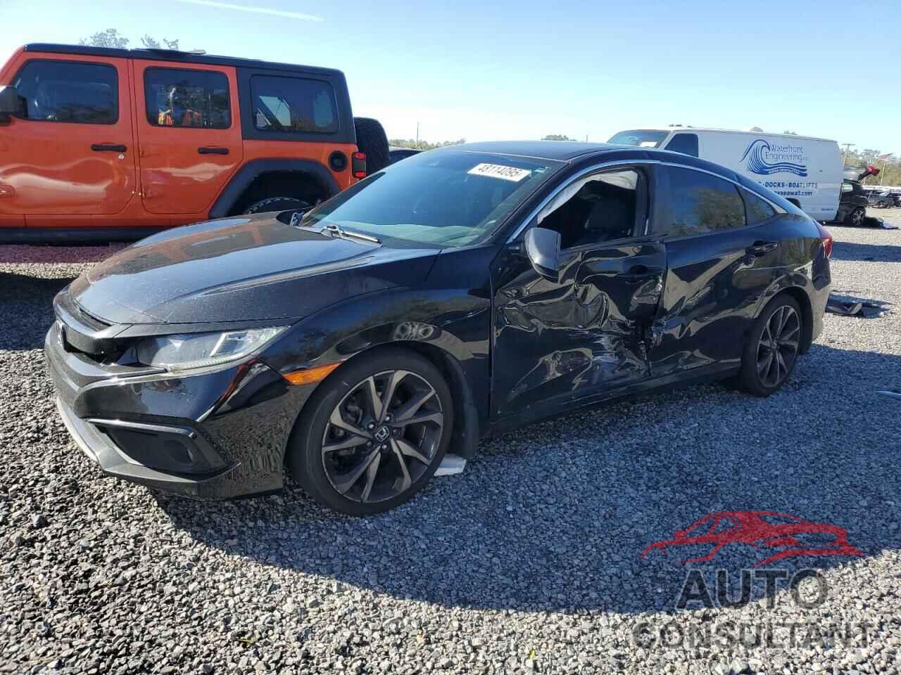 HONDA CIVIC 2019 - 2HGFC2F87KH561581